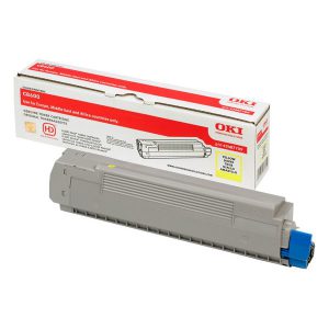 Originale Oki laser toner - giallo - 43487709