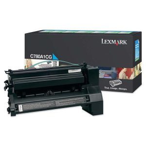 Originale Lexmark laser toner - ciano - C780A1CG