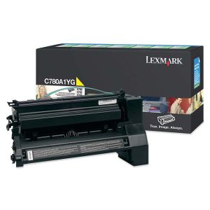 Originale Lexmark laser toner - giallo - C780A1YG