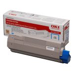 Originale Oki laser toner - ciano - 43872307