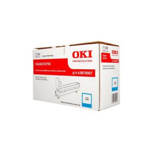 Originale Oki laser tamburo - ciano - 43870007