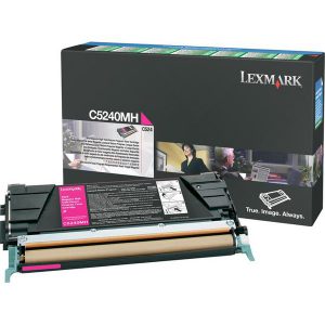 Originale Lexmark laser toner A.R. - magenta - C5240MH