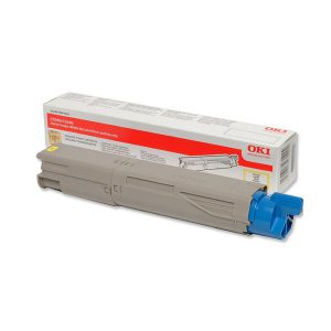 Originale Oki laser toner A.R. - giallo - 43459329