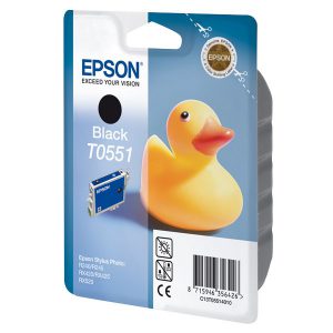 Originale Epson inkjet cartuccia rs STYLUS PHOTO T0551 - 8 ml - nero - C13T05514010