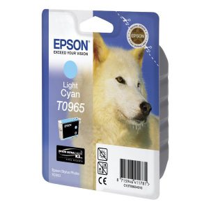 Originale Epson inkjet cartuccia ink pigmentato rs ULTRACHROME K3 T0965 - ciano chiaro - C13T09654010
