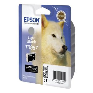 Originale Epson inkjet cartuccia ink pigmentato rs ULTRACHROME K3 T0967 - nero chiaro - C13T09674010