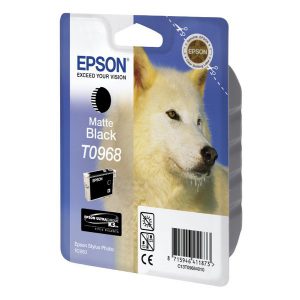 Originale Epson inkjet cartuccia ink pigmentato rs ULTRACHROME K3 T0968 - nero opaco - C13T09684010