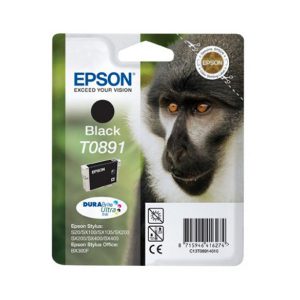 Originale Epson inkjet cartuccia ink pigmentato scimmia Durab. U. T0891/blister RS - nero - C13T08914011