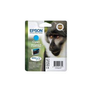 Originale Epson inkjet cartuccia ink pigmentato scimmia Durab. U. T0892/blister RS - ciano - C13T08924011