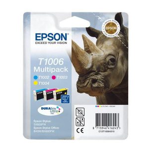 Originale Epson inkjet conf. 3 cartucce rs MULTIPACK T1006 - 3x11,1 ml - c+m+g - C13T10064010
