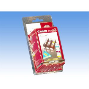 Originale Canon inkjet conf. 3 serb. ink. Chromalife 100+ CLI-521 - 9 x 3 ml - c+m+g - 2934B010