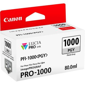 Originale Canon inkjet cartuccia PFI-1000PGY - 80 ml - grigio chiaro - 0553C001