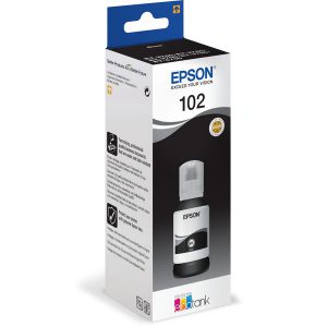 Originale Epson inkjet serb. ink. Ecotank 102 - 127 ml - nero - C13T03R140