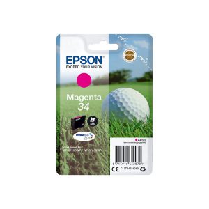 Originale Epson inkjet cartuccia pallina da golf Durabrite Ultra 34 - 4,2 ml - magenta - C13T34634010