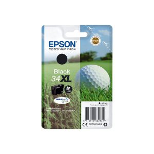 Originale Epson inkjet cartuccia A.R. pallina da golf Durab. U. 34XL - 16,3 ml - nero - C13T34714010