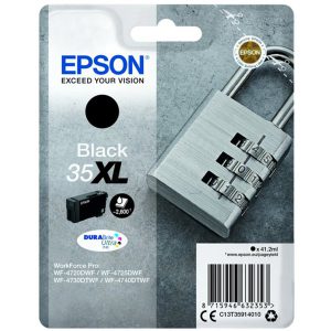 Originale Epson inkjet cartuccia A.R. lucchetto Durabrite Ultra 35XL - 41,2 ml - nero - C13T35914010