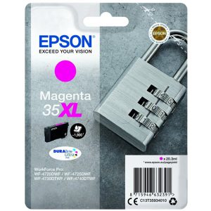 Originale Epson inkjet cartuccia A.R. lucchetto Durabrite Ultra 35XL - 20,3 ml - magenta - C13T35934010