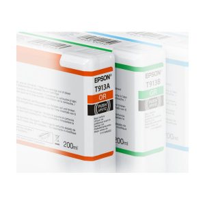 Originale Epson inkjet cartuccia UltraChrome HDR T913A - 200 ml - arancio - C13T913A00